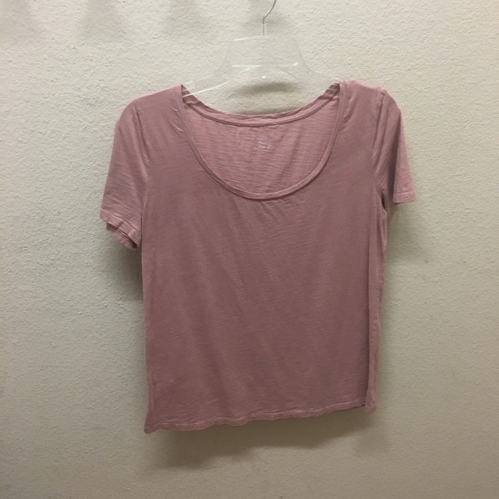 Ann Taylor LOFT Pink Tee